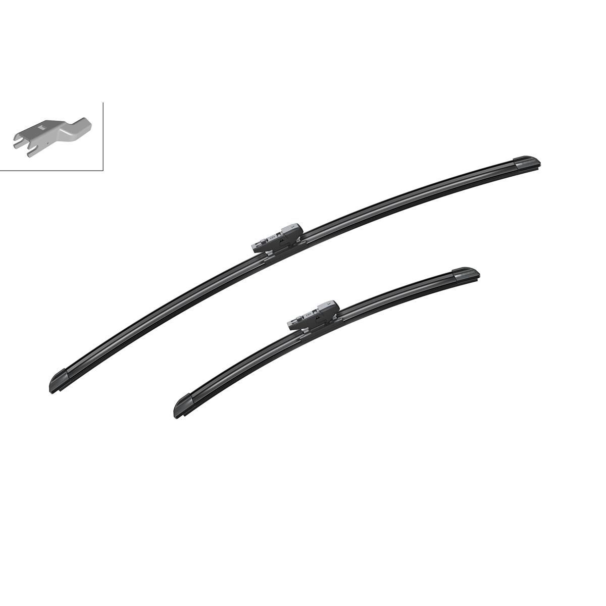 WIPER AEROTWIN BLADE SET A157S BOSCH *, , scaau_hi-res