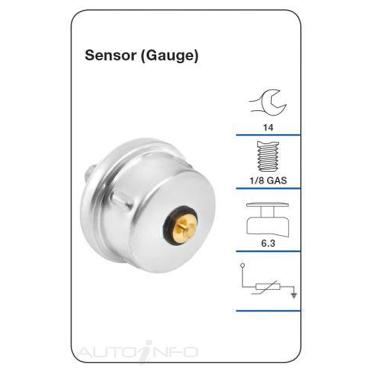 TRIDON OIL PRESSURE SENSOR (GAUGE), , scaau_hi-res