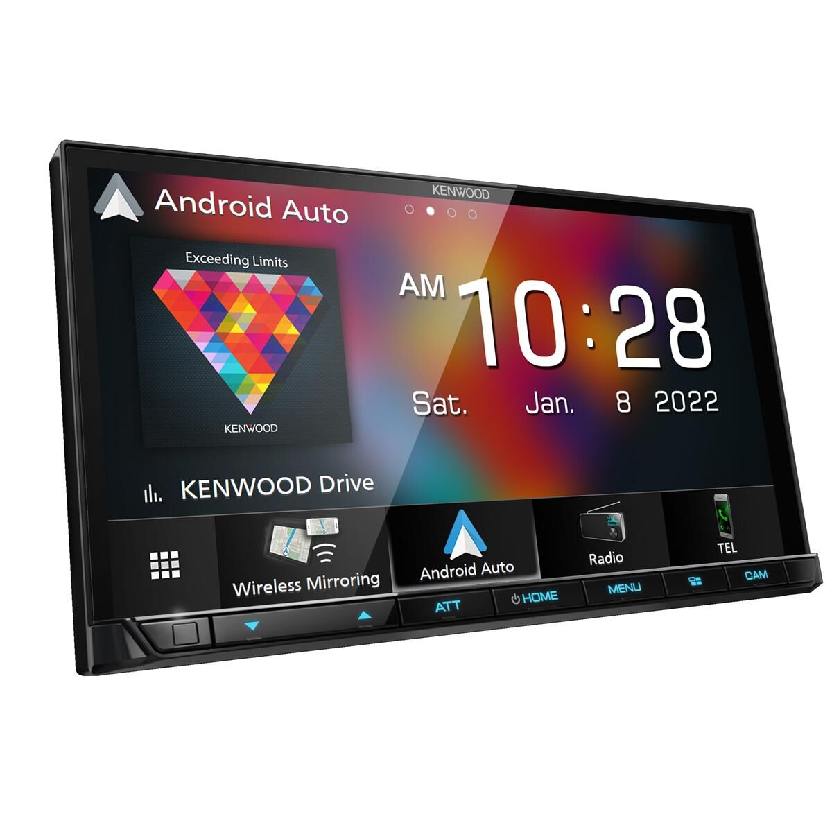 7.0" WVGA WIFI CARPLAY ANDROID AUTO RECEIVER - DMX8521S, , scaau_hi-res