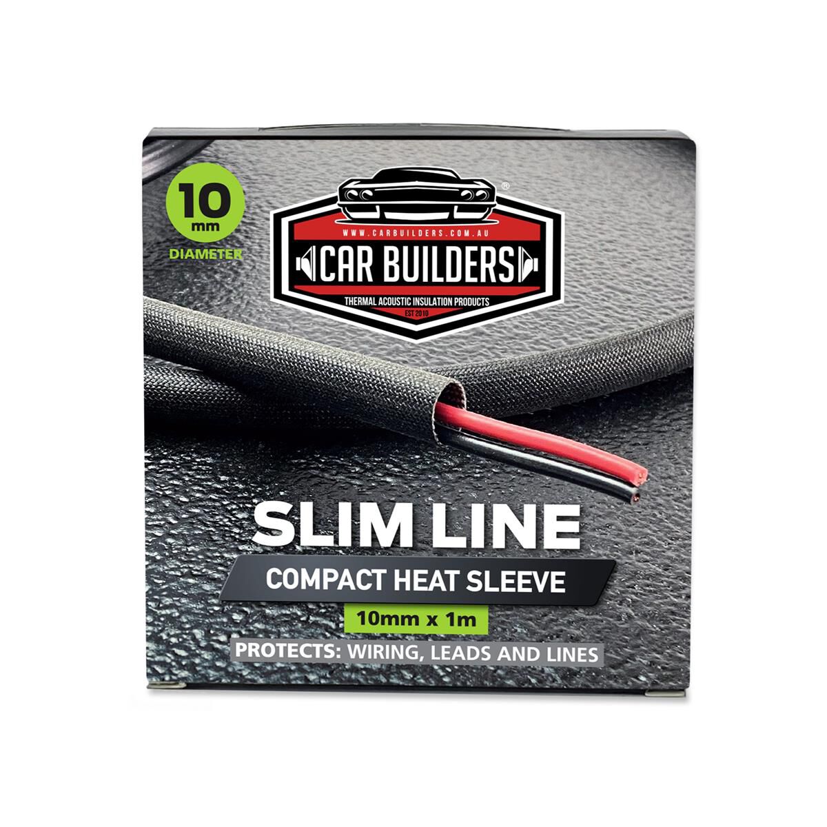 SLIM-LINE LOOM PROTECTION 10MM DIAMETER 1M LENGTH, , scaau_hi-res