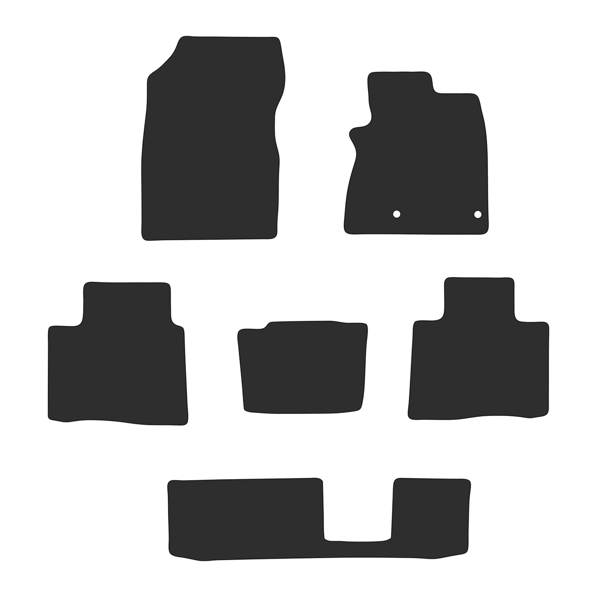 Executive Rubber Car Mats, , scaau_hi-res