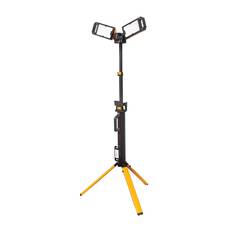 RECHARGEABLE LED WORK LIGHTTRIPOD TWIN HEAD 5000LMS MAX, , scaau_hi-res