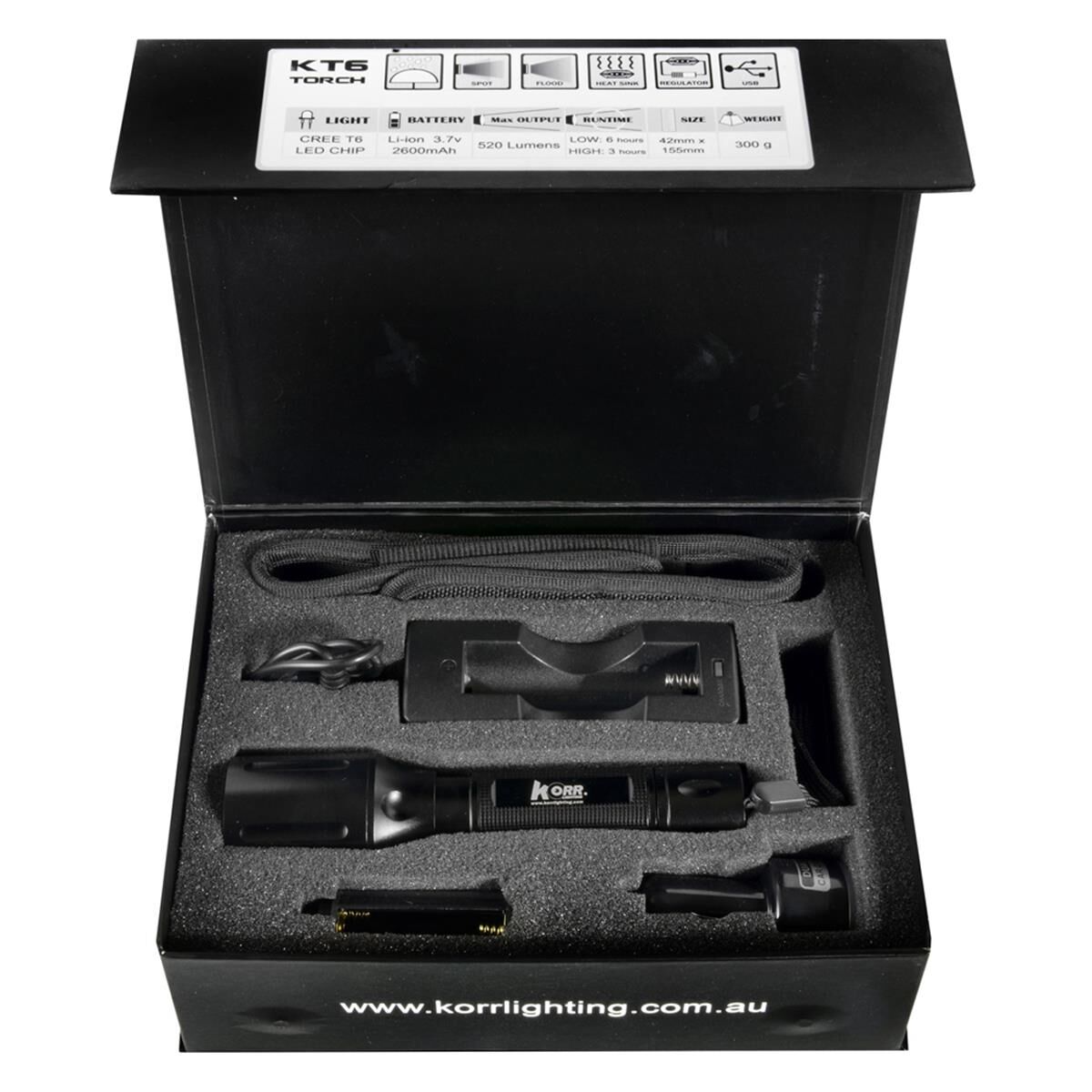 RECHARGEABLE 1000 LUMEN LED TORCH, , scaau_hi-res