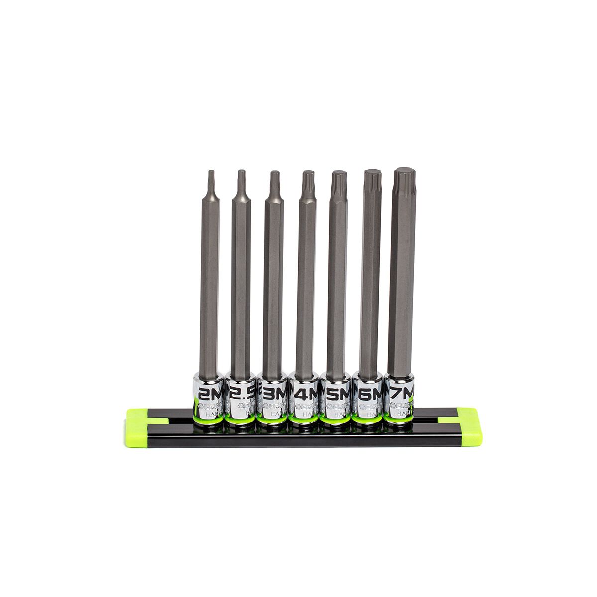 GRIPEDGE 1/4DR LONG MET HEX DR SET 7PC, , scaau_hi-res