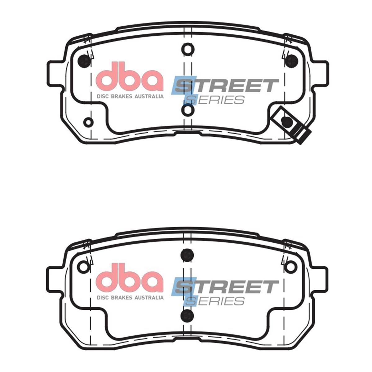 DBA SS STREET SERIES BRAKE PADS [ Holden Jackaroo/Kia Sorento 2009 - On R ], , scaau_hi-res
