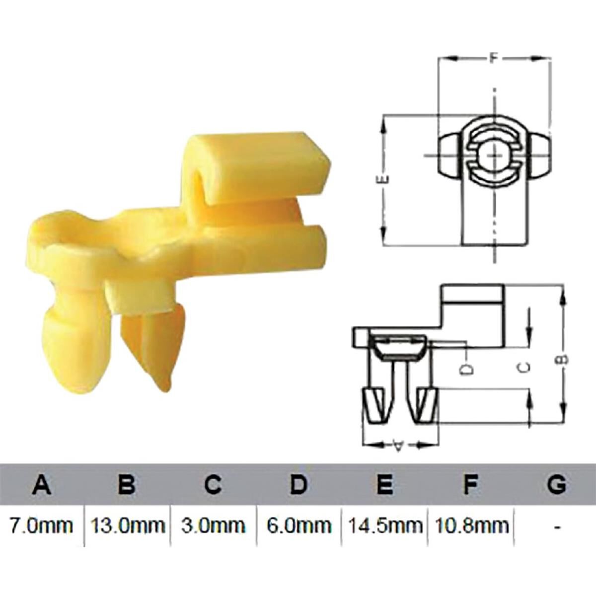 PKT 10 DOOR LOCK CLIP, , scaau_hi-res