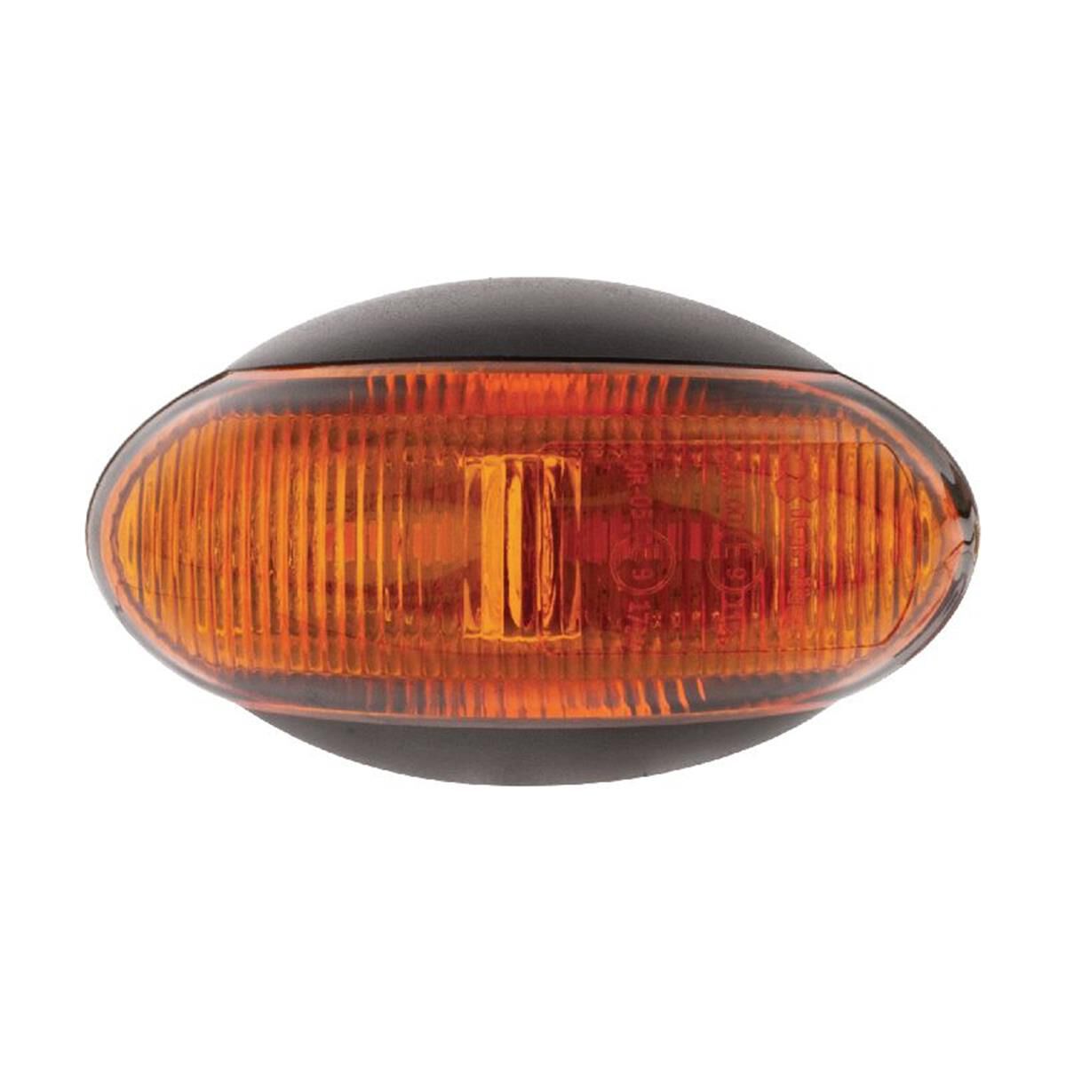 LED SUPPLMTRY SIDE MARKER LAMP10-30V 4 LED's BLCK HSNG AMBERLENS 60 x 34 x 26mm, , scaau_hi-res
