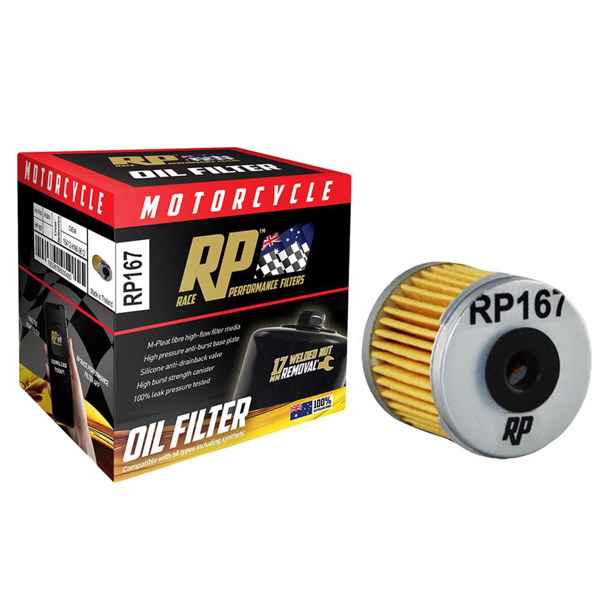 BIKE OIL FILTER RP167, , scaau_hi-res