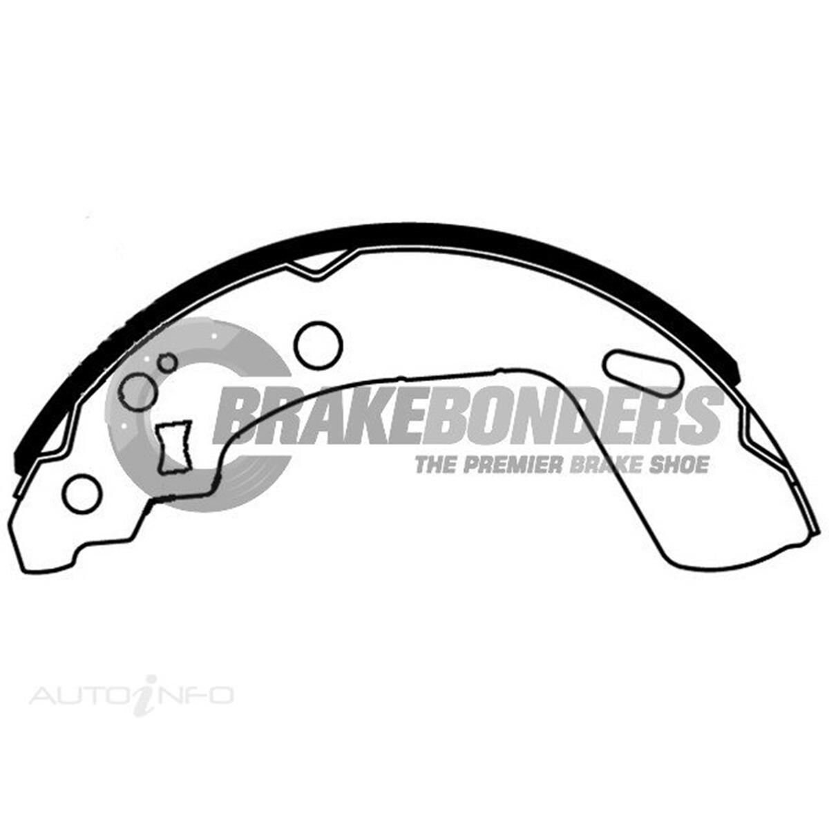 Brake Shoes - Suzuki 200mm, , scaau_hi-res