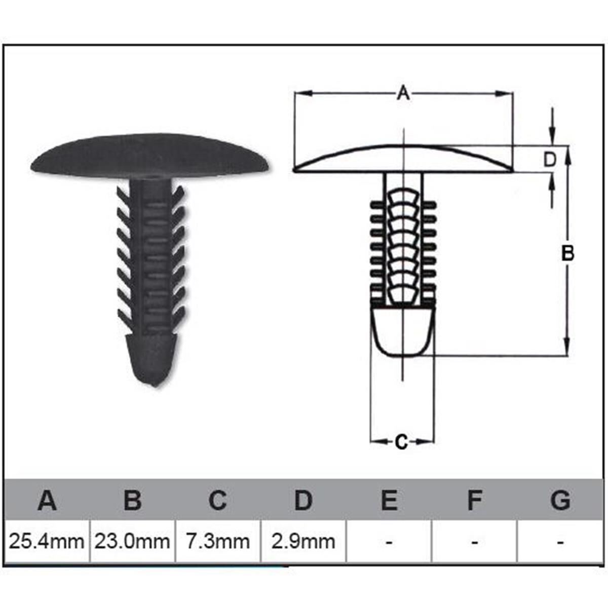 PKT 10 AUTOMOTIVE FASTENER, , scaau_hi-res