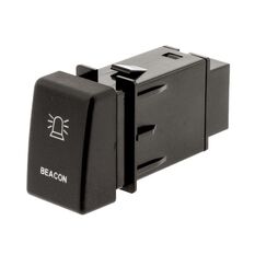 SWITCH PUSH BUTTON ON / OFF OE RPL 12V BEACON SYMBOL T/S D-MAX & COLORADO, , scaau_hi-res