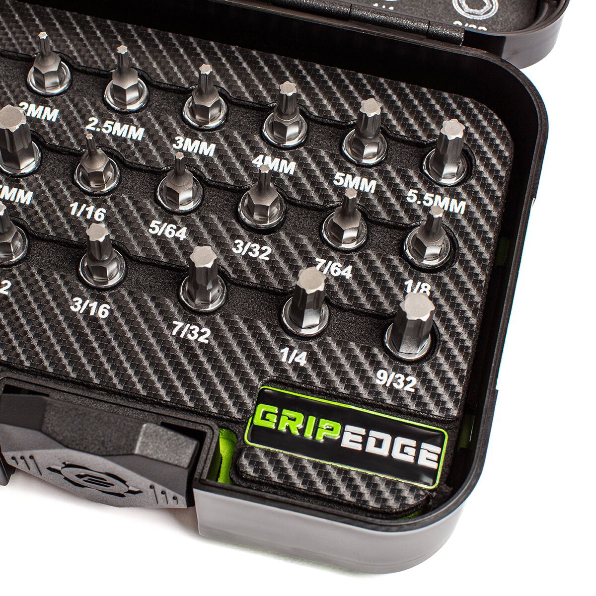 GRIPEDGE 1/4DR MET & SAE HEX DR SET 20PC, , scaau_hi-res
