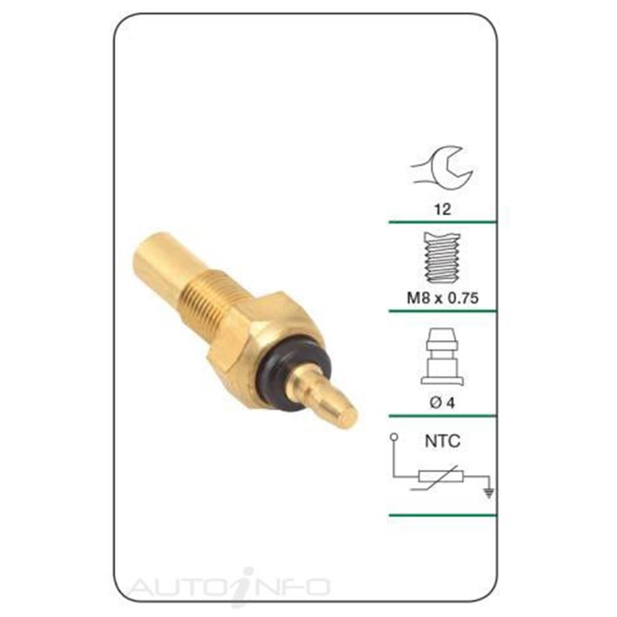 TRIDON WATER TEMPERATURE SENDER (GAUGE), , scaau_hi-res