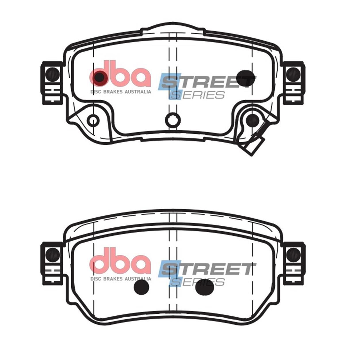 DBA SS STREET SERIES BRAKE PADS [ Nissan Qashqai 2014 - On R ], , scaau_hi-res