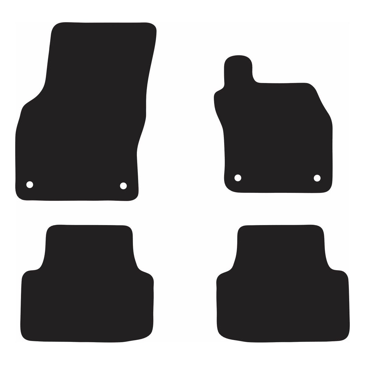 HEAVY DUTY RUBBER BOOT LINER FOR SUBARU IMPREZA HATCH (5TH GEN) 2017-2023, , scaau_hi-res