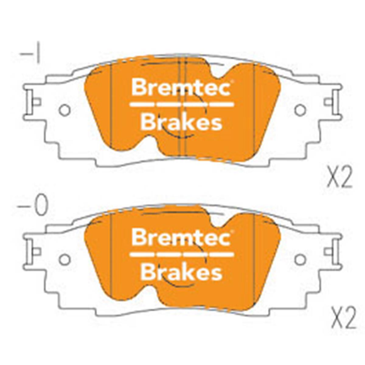 BREMTEC TS PADS REAR, , scaau_hi-res