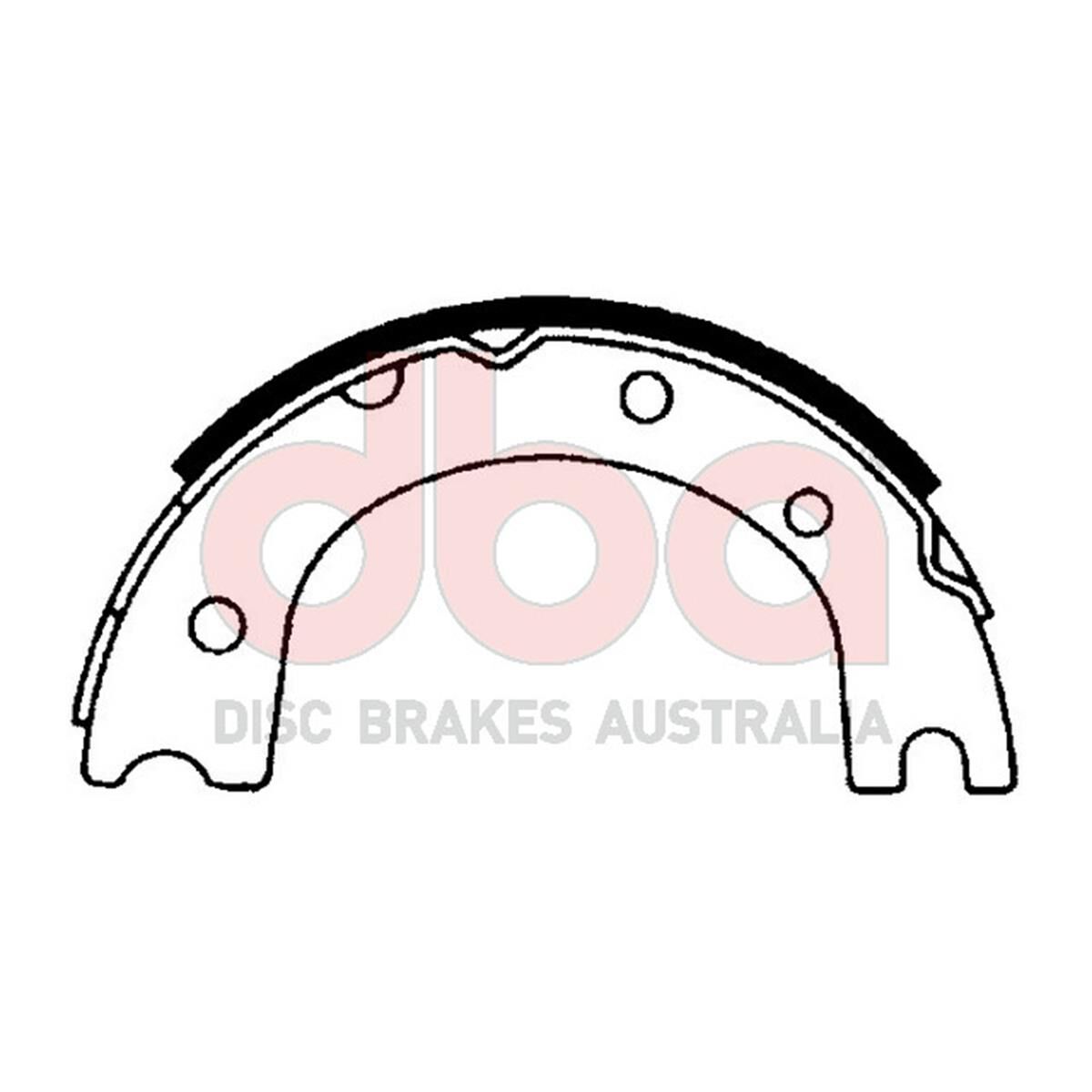 STREET SERIES BRAKE SHOES [TOYOTA [2PCS] PARKING BRAKE 160MM], , scaau_hi-res