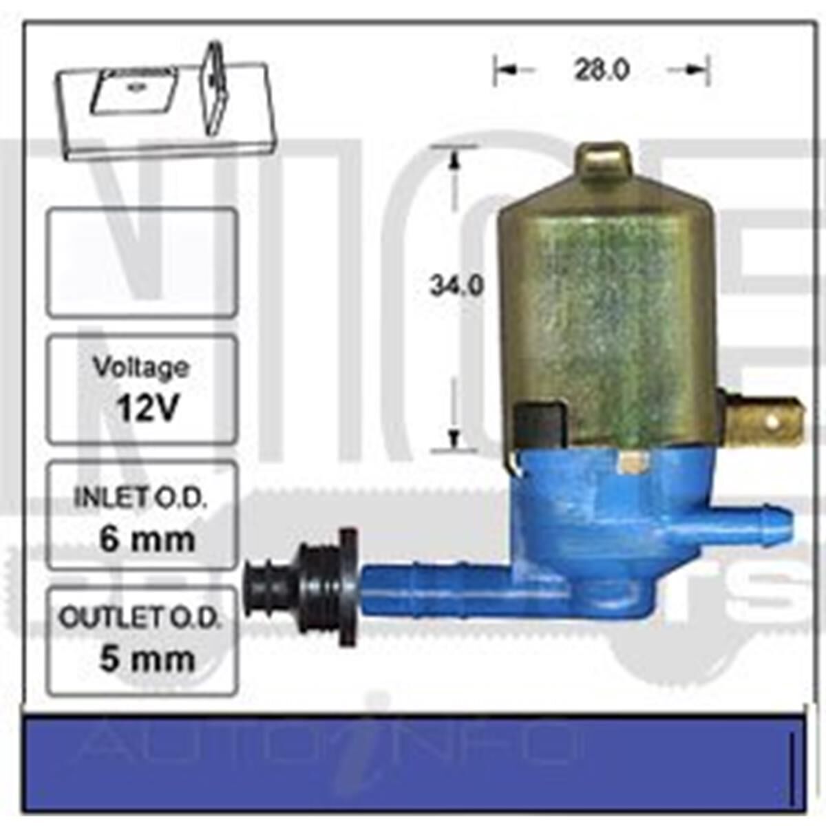 Washer Pump, , scaau_hi-res