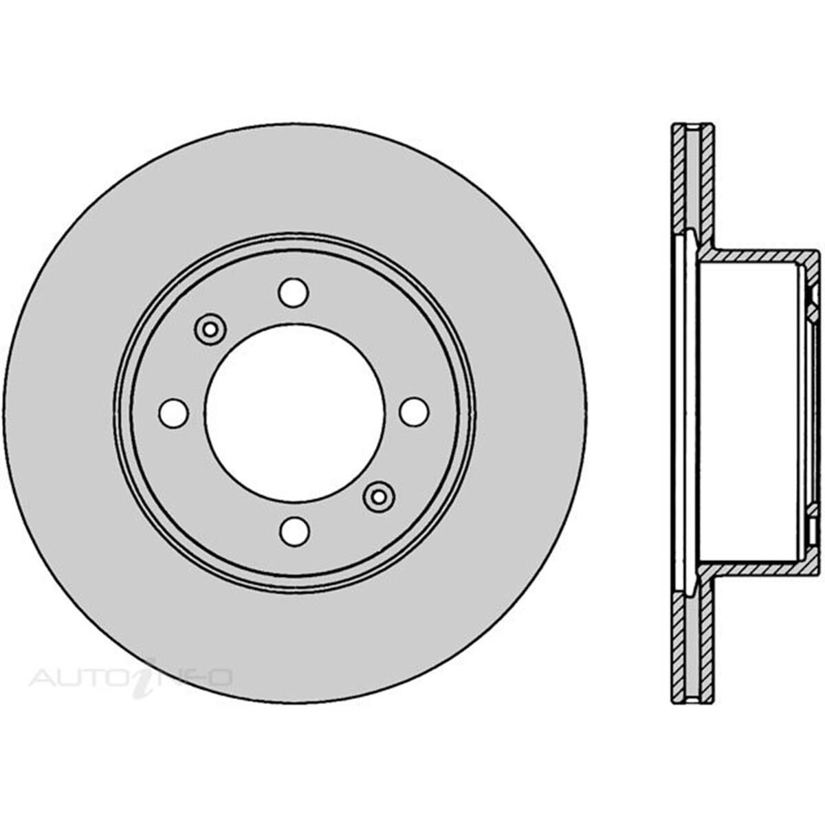 IBS Brake Rotor - Single, BR389 | Supercheap Auto