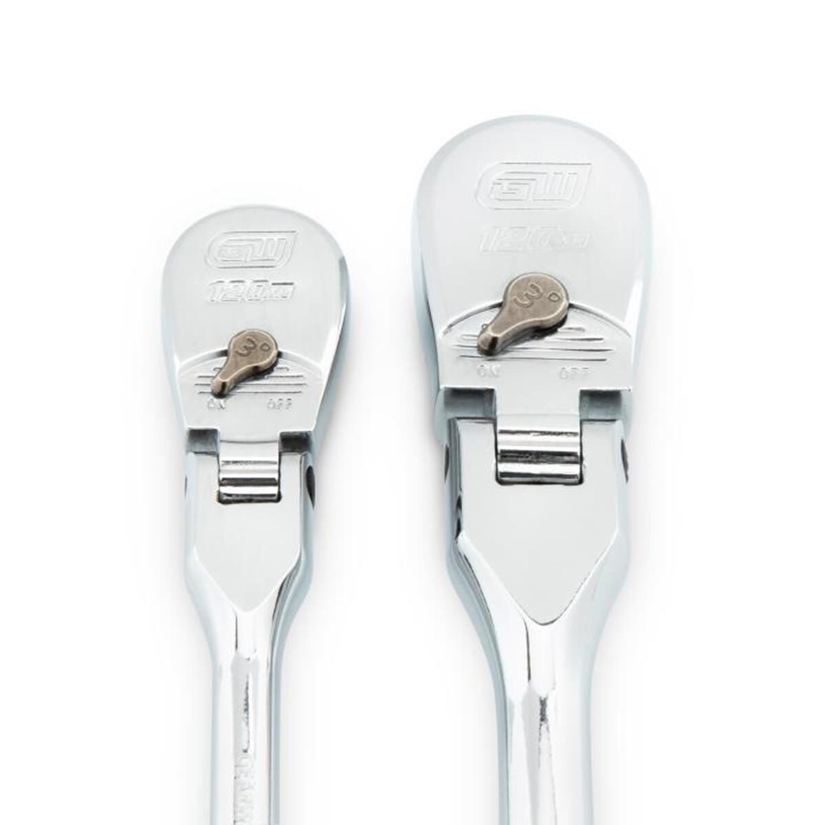 SOCKET HANDLE 1/4"  3/8" DRIVE RATCHET TEARDROP FLEX HEAD CUSHION GRIP 120XP 2PC, , scaau_hi-res