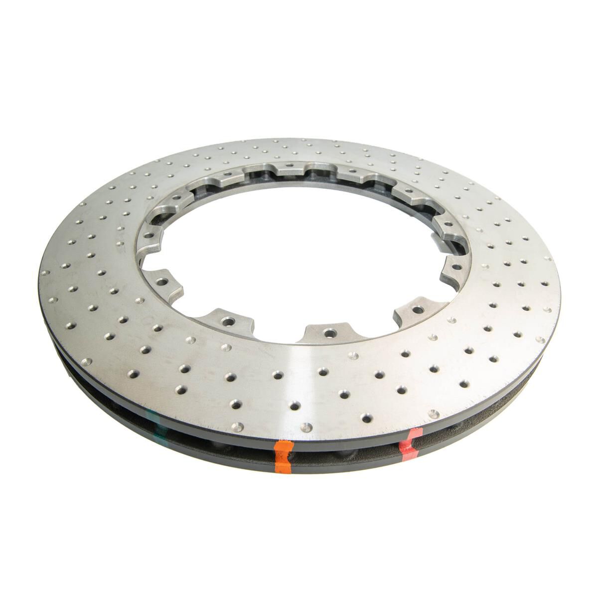 5000 Rotor Cross Drilled/Dimpled  KP 372mm x 28mm [ AP Replacement HSV VF GTS Yellow Caliper 06-15  R ] No Nuts Supplied, , scaau_hi-res