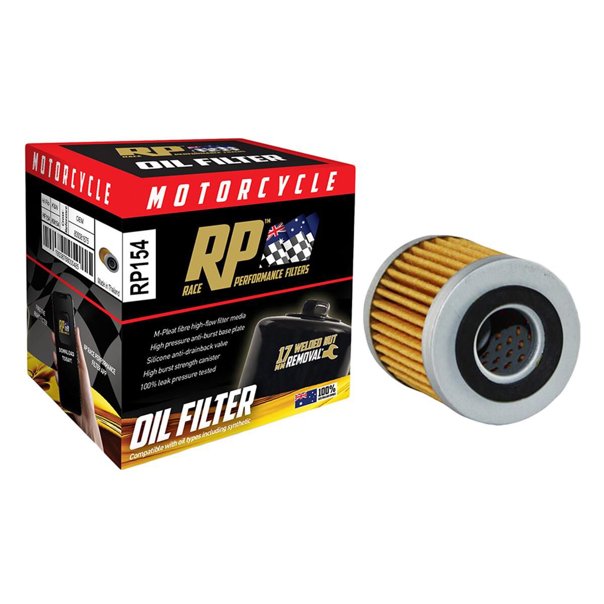 BIKE OIL FILTER RP154, , scaau_hi-res