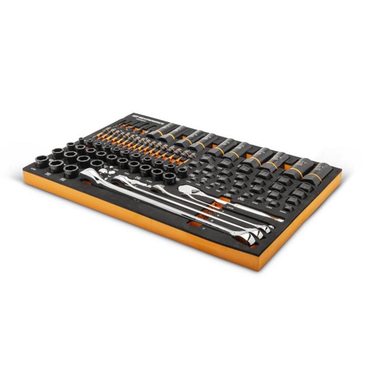 97 PIECE 1/4&rdquo;, 3/8&rdquo;, 1/2&rdquo; DRIVE BOLT BITER&trade; MECHANICS TOOL SET IN FOAM STORAGE TRAY, , scaau_hi-res