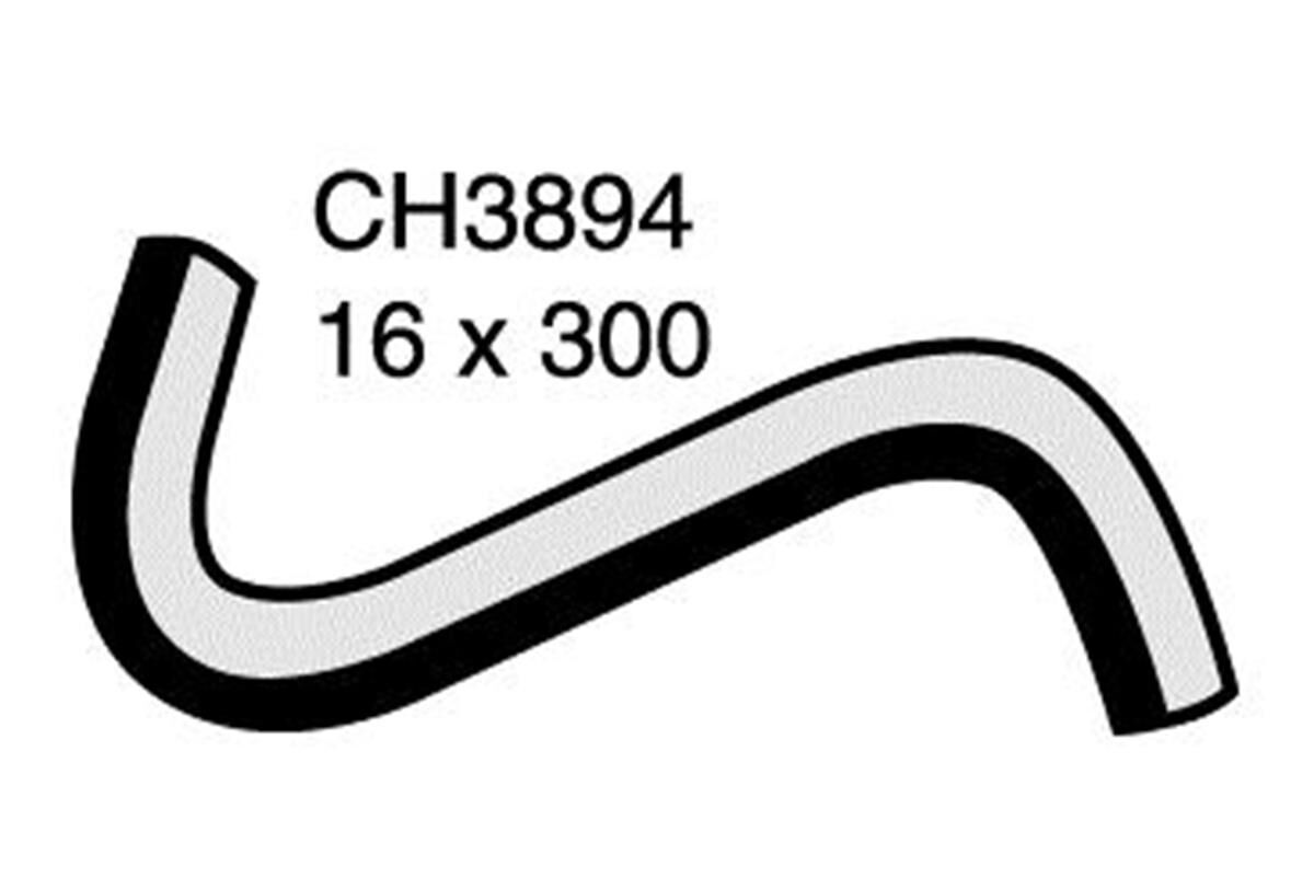 Heater Hose  - MITSUBISHI PAJERO NH - 2.5L I4 I/C Turbo DIESEL - Manual & Auto, , scaau_hi-res