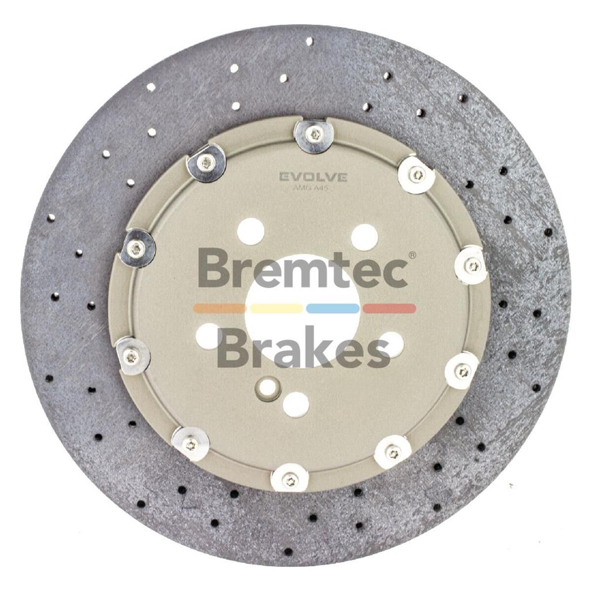 EVOLVE CARBON CERAMICBRAKE UPGRADE KIT A45 AMG, , scaau_hi-res