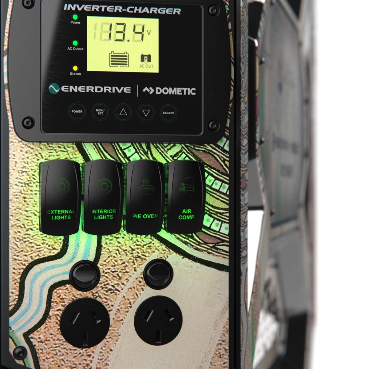 SALTY ONE X VOYAGER POWER SYSTEM - RIGHT MOUNT, , scaau_hi-res