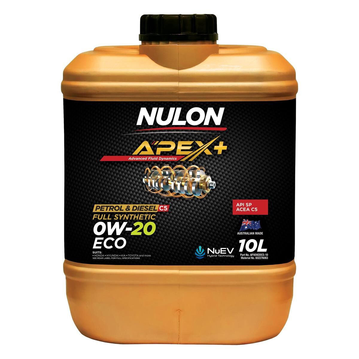 10L NULON APEX+ 0W-20 ECO-C5, , scaau_hi-res