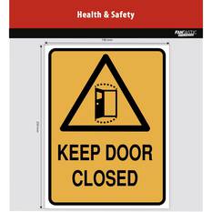KEEP DOOR CLOSED SIGN 25CM, , scaau_hi-res