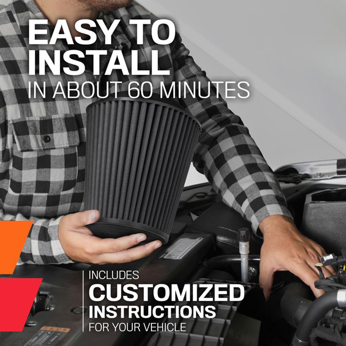 71-1542 K&N PERFORMANCE AIR INTAKE SYSTEM, , scaau_hi-res