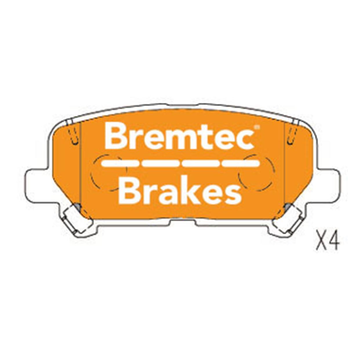 PRO-LINE BRAKE PADS SET, , scaau_hi-res