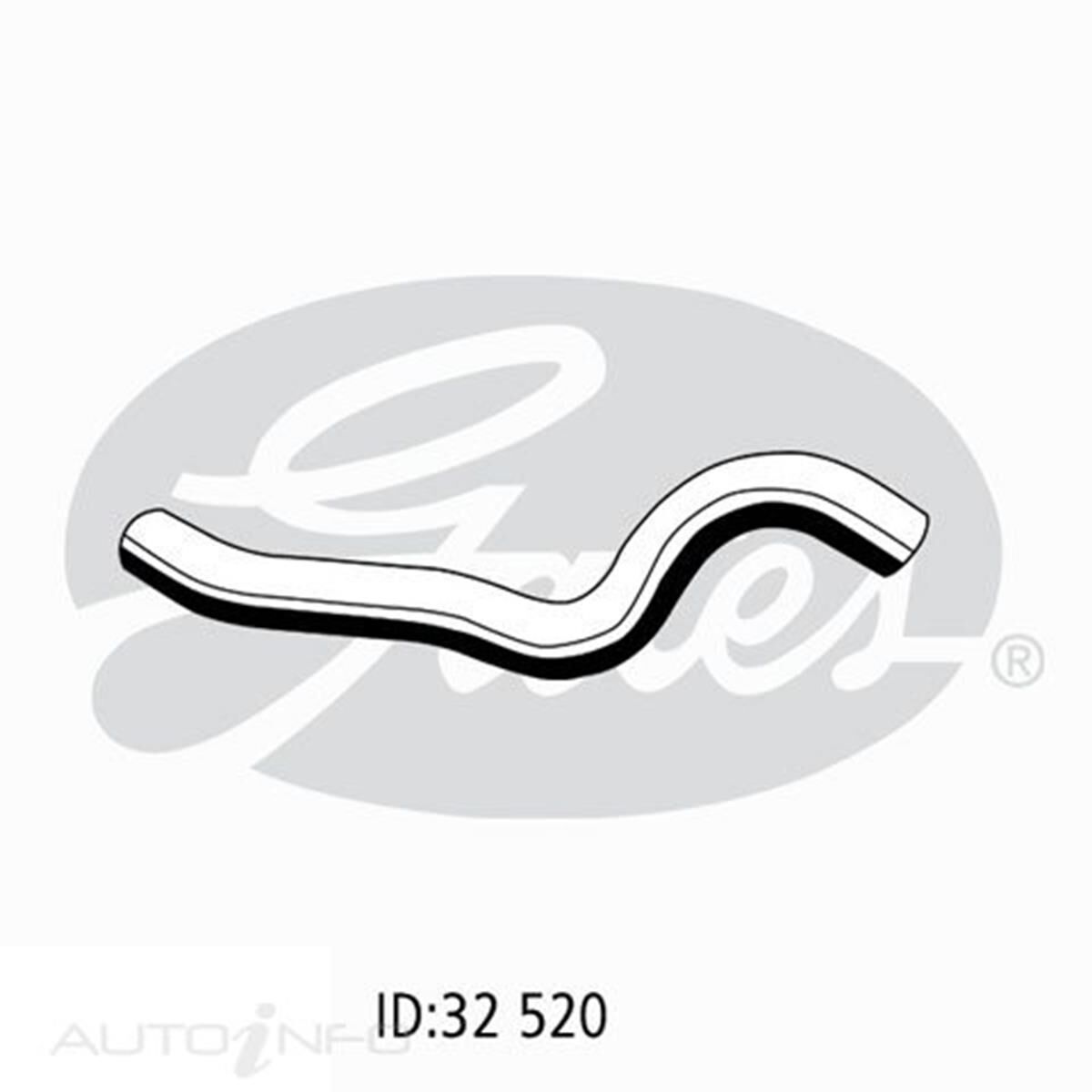 05-1955 GATES RADIATOR HOSE, , scaau_hi-res