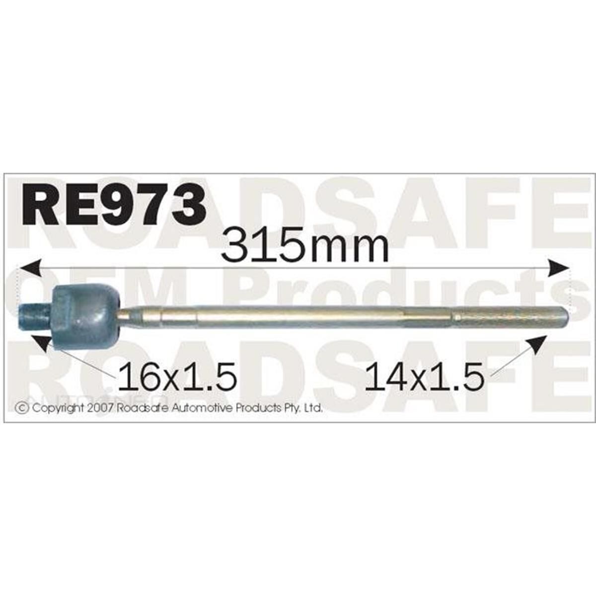 Roadsafe Rack End - RE973 | Supercheap Auto