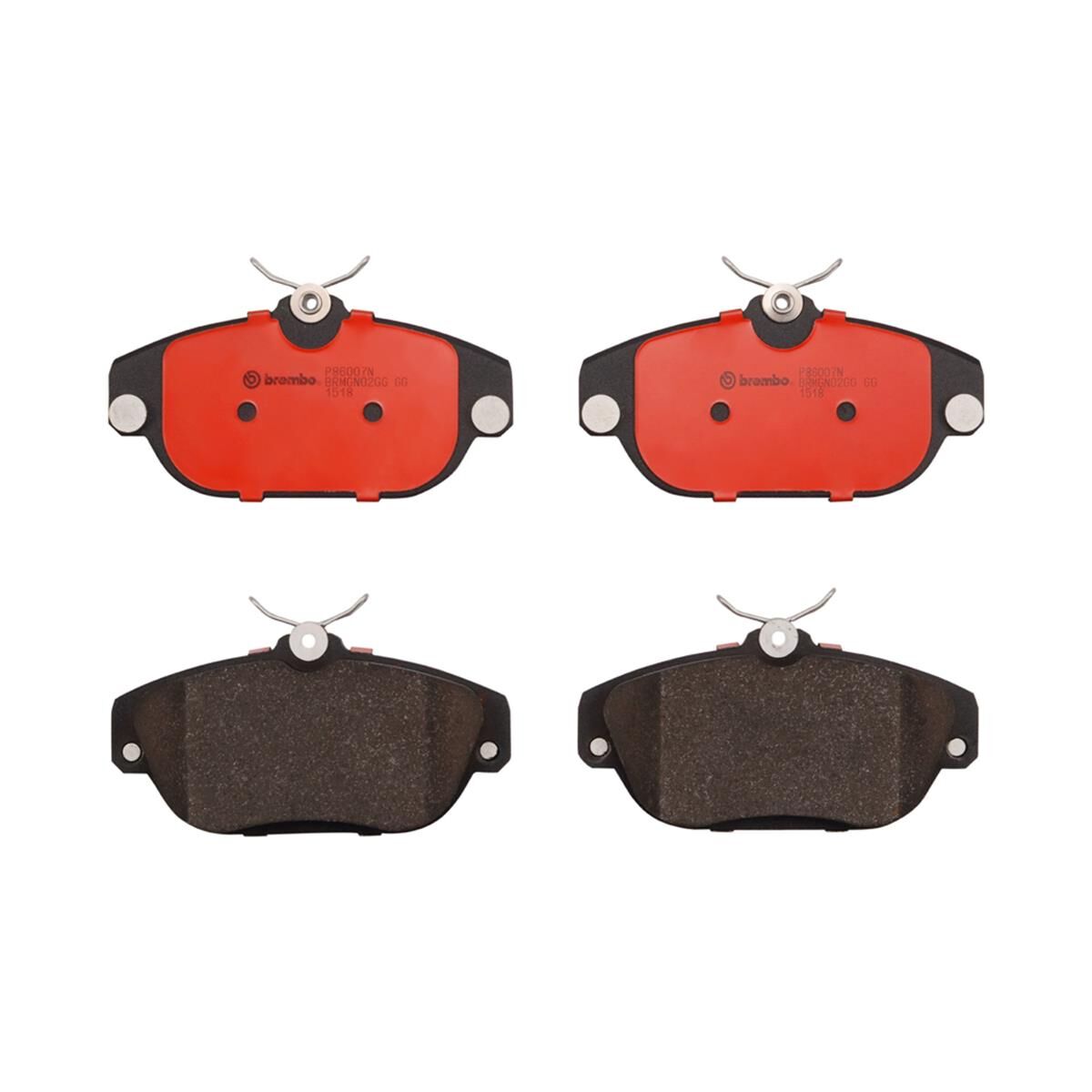 BREMBO DISC PAD SET NAO CERAMIC, , scaau_hi-res
