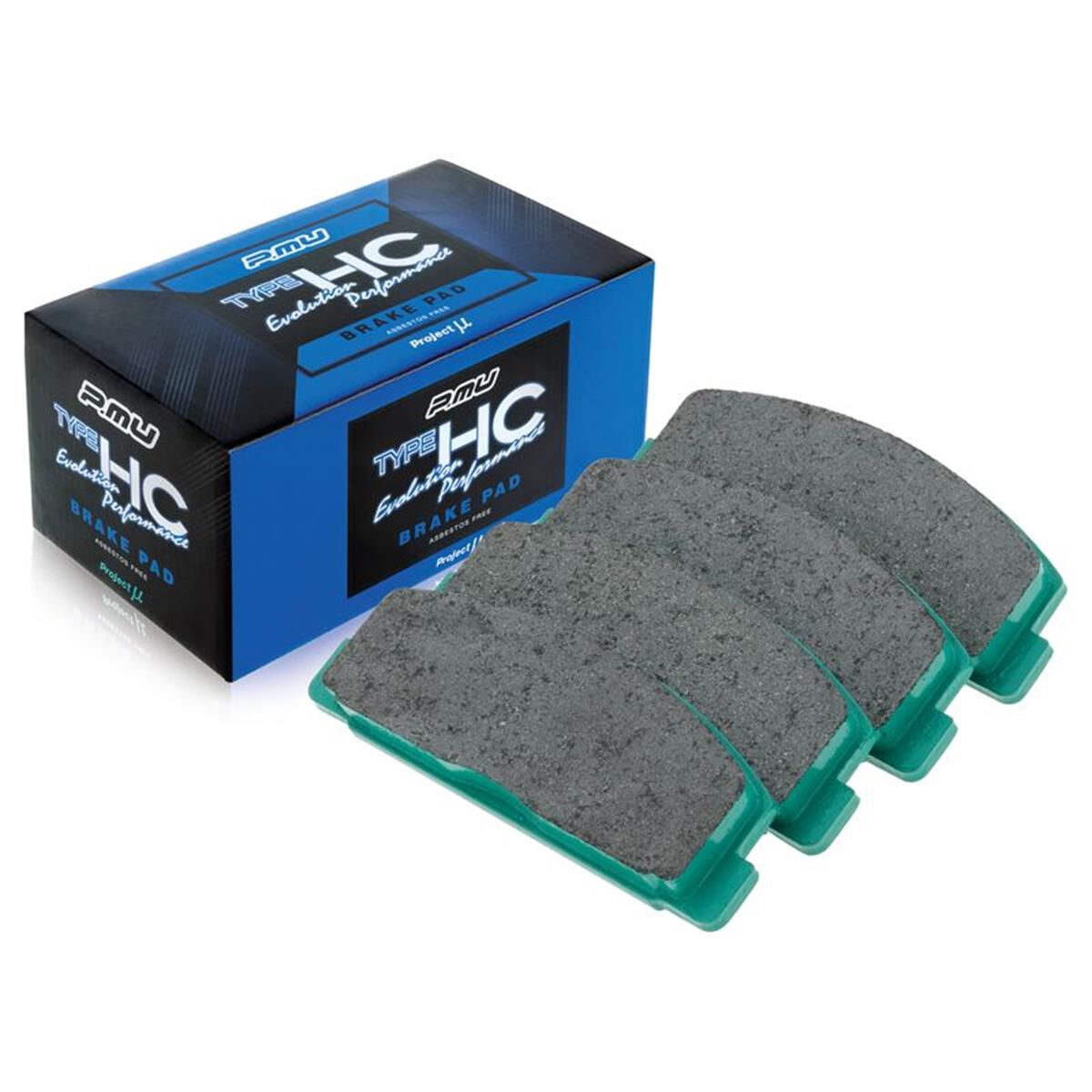 PROJECT MU HC-EP BRAKE PAD SETMAZDA FD RX7 REAR, , scaau_hi-res