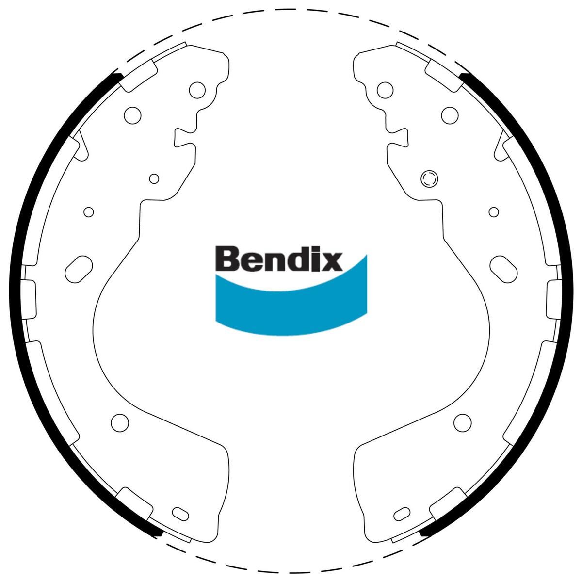 Bendix Ultimate 4WD Brake Shoes - BS5021ULT4WD, , scaau_hi-res