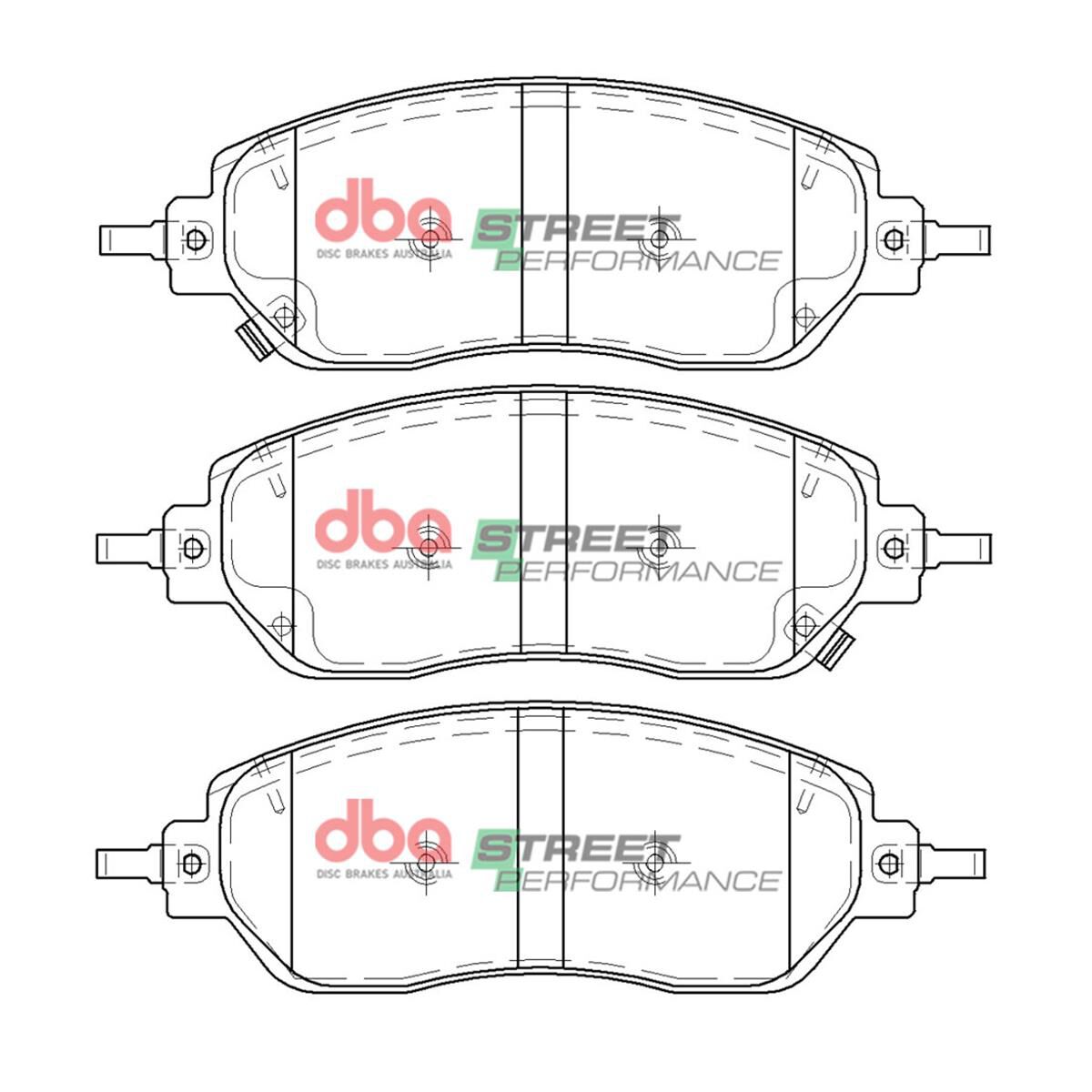 DBA SP STREET PERFORMANCE BRAKE PADS [GREATWALL CANNON 2.0T 2019 -ON F], , scaau_hi-res