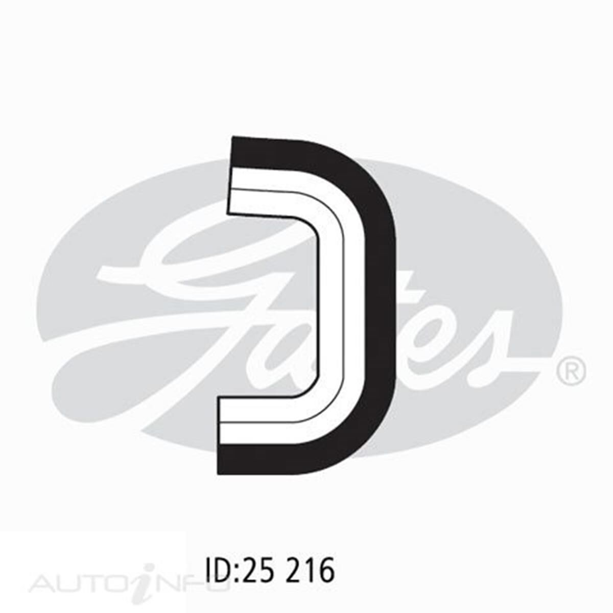 02-0630 / 20568 GATES RAD HOSE, , scaau_hi-res