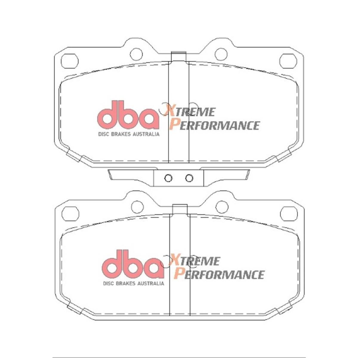 DBA XP PERFORMANCE BRAKE PADS Nissan & Subaru 1989-2004, , scaau_hi-res