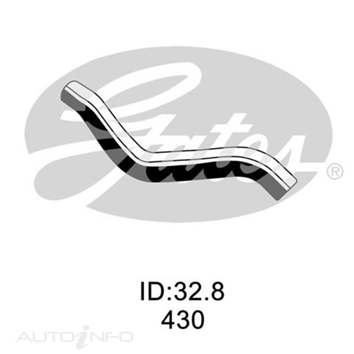 05-2202 GATES RADIATOR HOSE, , scaau_hi-res