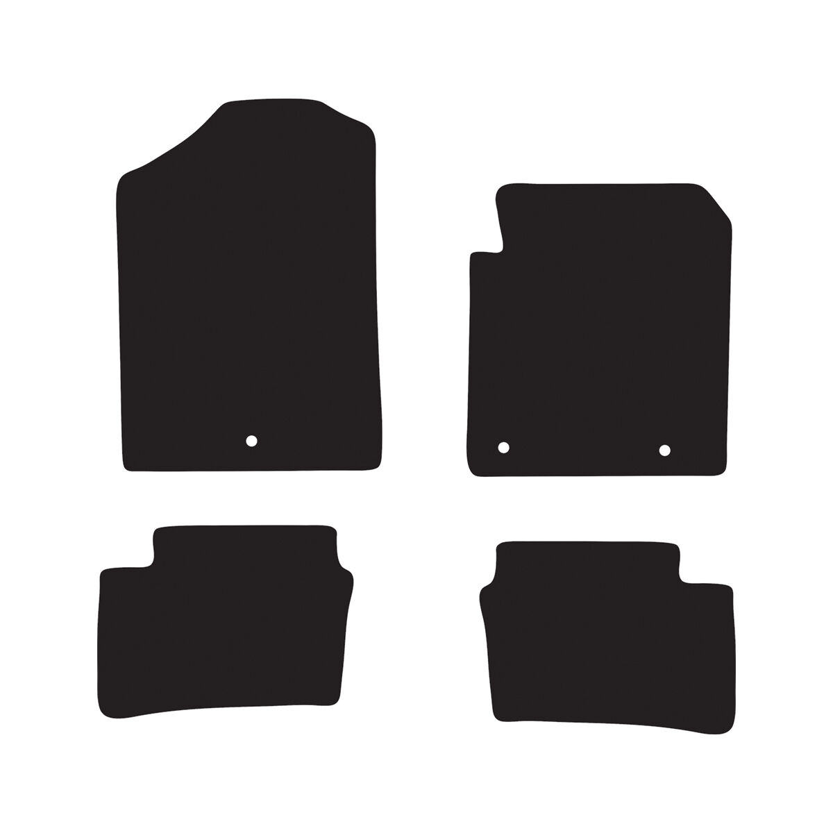 EXECUTIVE RUBBER CAR MATS FOR KIA PICANTO (3RD GEN) 2017 ONWARDS, , scaau_hi-res