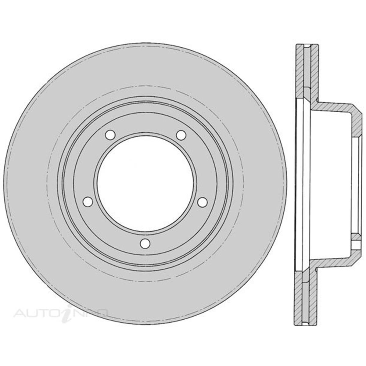 IBS Brake Rotor - Single, BR86 | Supercheap Auto