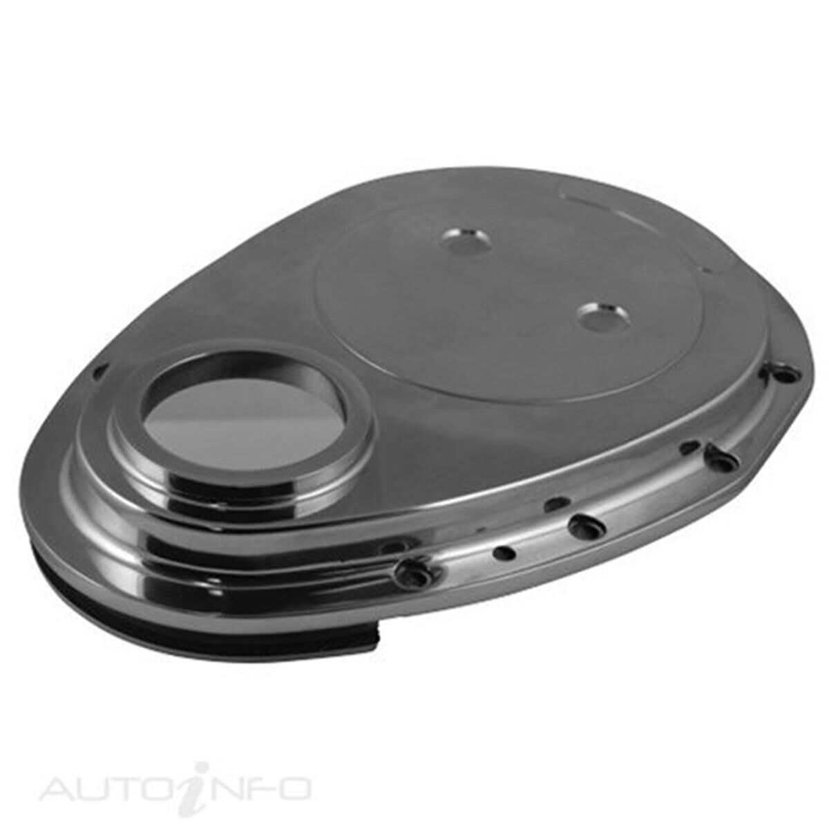 POLISHED ALLOY TIMING CASE COVER S/B CHV, , scaau_hi-res