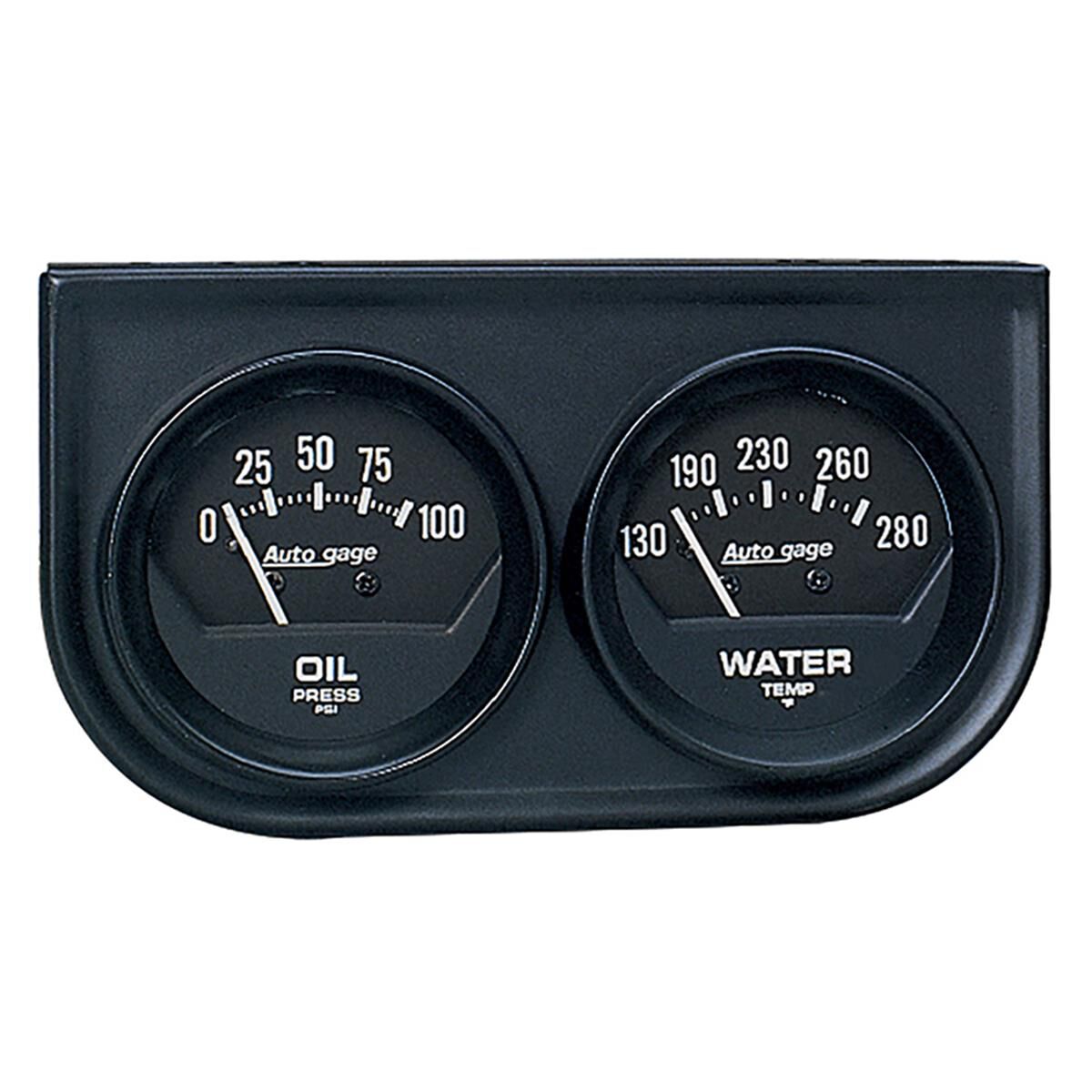 2 2 GAUGE CONSOLE, OIL/ WATER, , scaau_hi-res