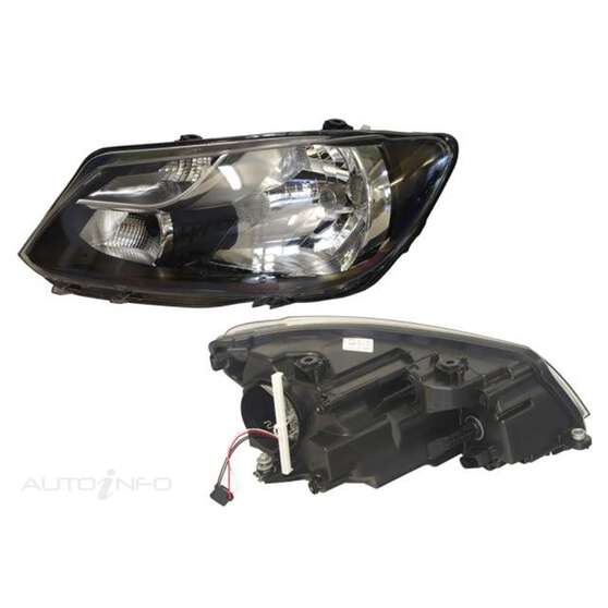 VOLKSWAGEN CADDY  08/2010 ~ ONWARDS  HEADLIGHT  LEFT HAND SIDE  SINGLE BEAM TYPE, , scaau_hi-res