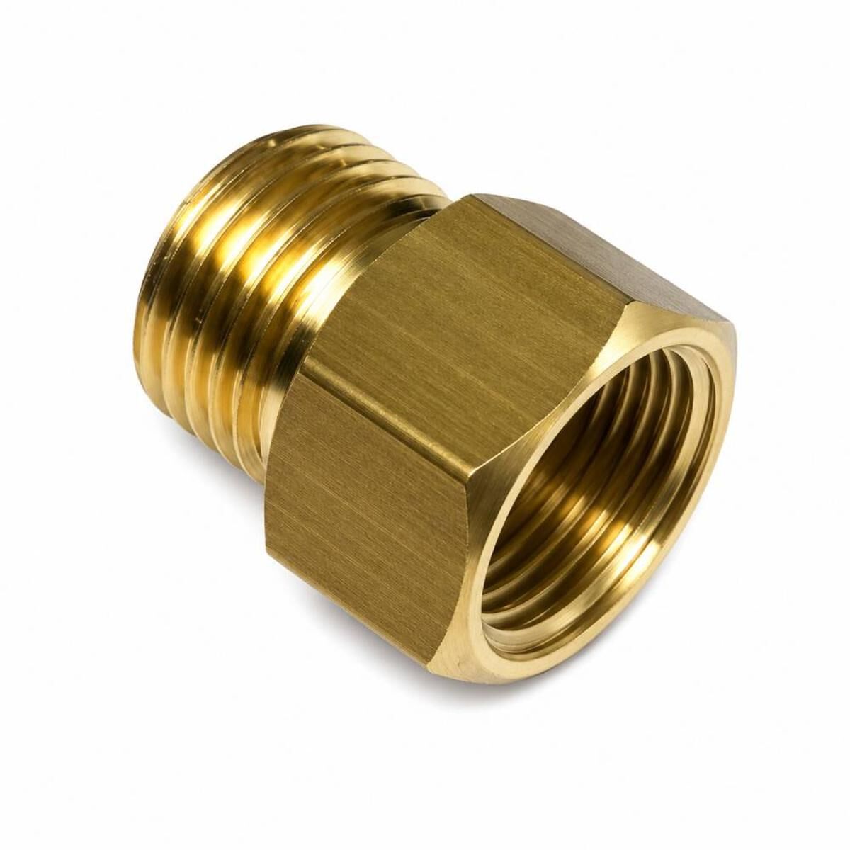 BRASS MECHANICAL WATER TEMPERATURE GAUGE ADAPTOR - 5/8&rdquo; UNF (F) X M16-1.5 (M), , scaau_hi-res