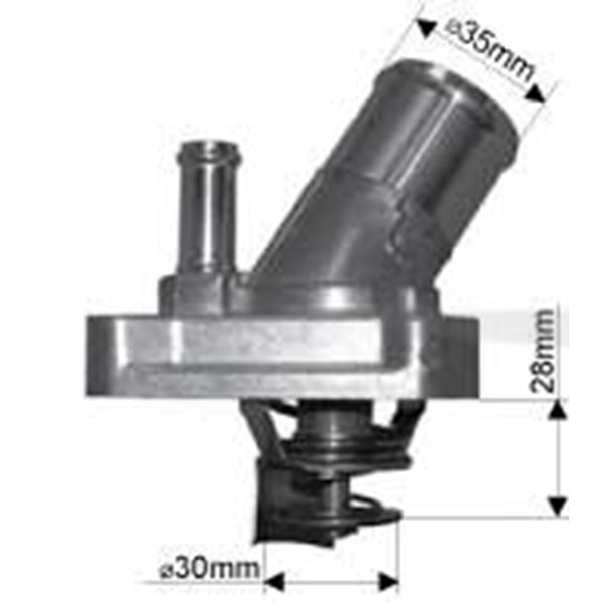 THERMOSTAT HOUSING 82C BOXED, , scaau_hi-res